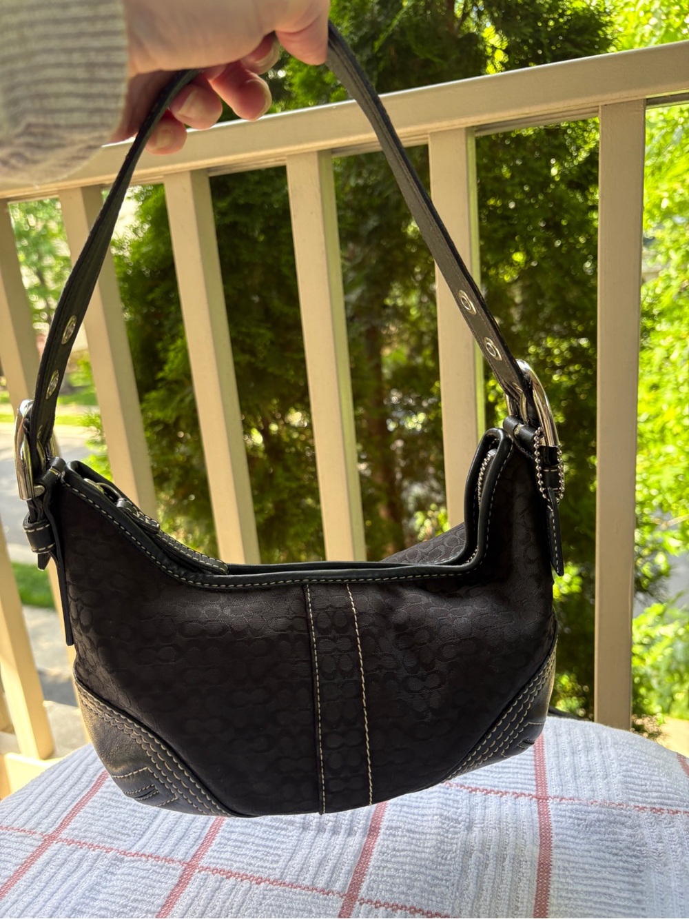 COACH Mini SoHo black bag - Picture 4 of 11